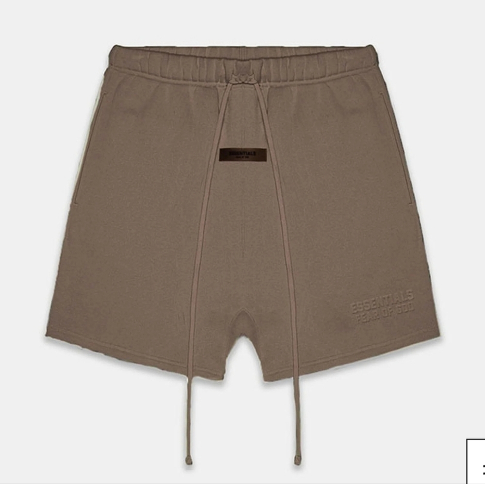Nwot Fear Of God Sweat Short - Wood
